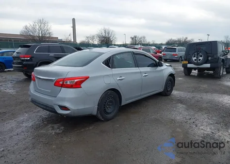 2017 Nissan Sentra Sv from USA, damaged, VIN 3N1AB7AP0HY204322